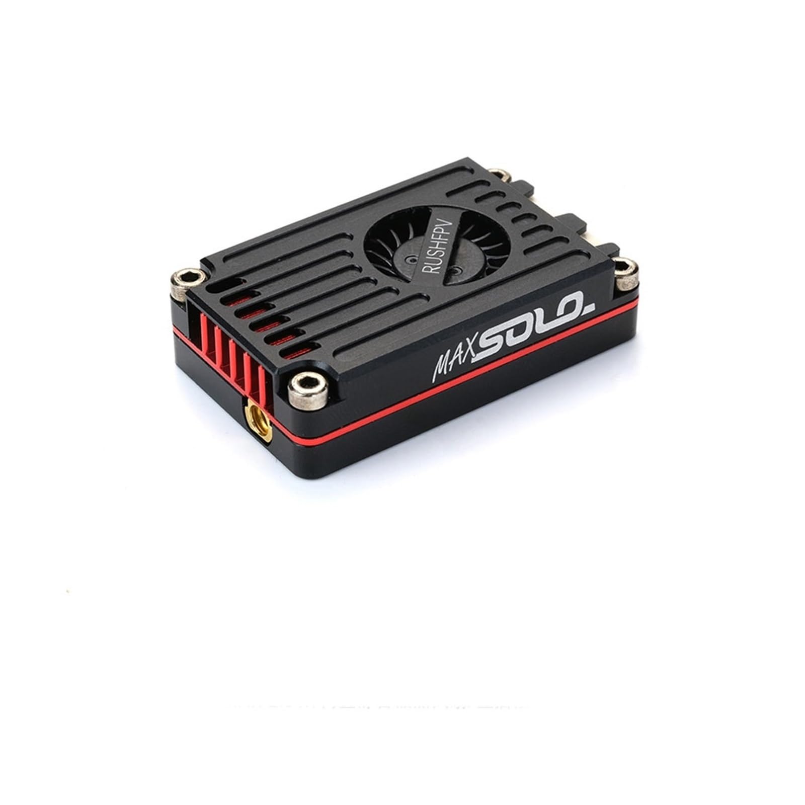 RUSHFPV RUSH MAX SOLO 5,8 GHz 2,5 W VTX 5,8G Obudowa CNC ze zintegrowanym wentylatorem chłodzącym, kompatybilna z dronem wyścigowym RC FPV Freestyle dalekiego zasięgu