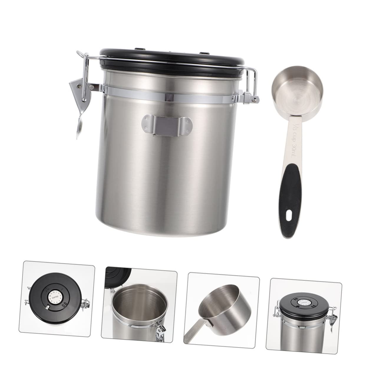 Contenitori Sigillati Per Alimenti Barattoli Ermetici Per Snack Lattine Sigillate Per Cereali Contenitori Con Chiusura Ermetica Per Cibi Secchi Realizzati Con Materiali Metallici