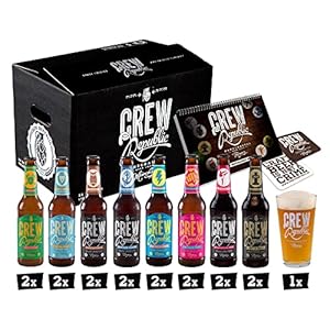 CREW REPUBLIC Craft Bier Mix Probierset | Geschenkidee für Männer | Bierspezialitäten aus Bayern nach deutschem…