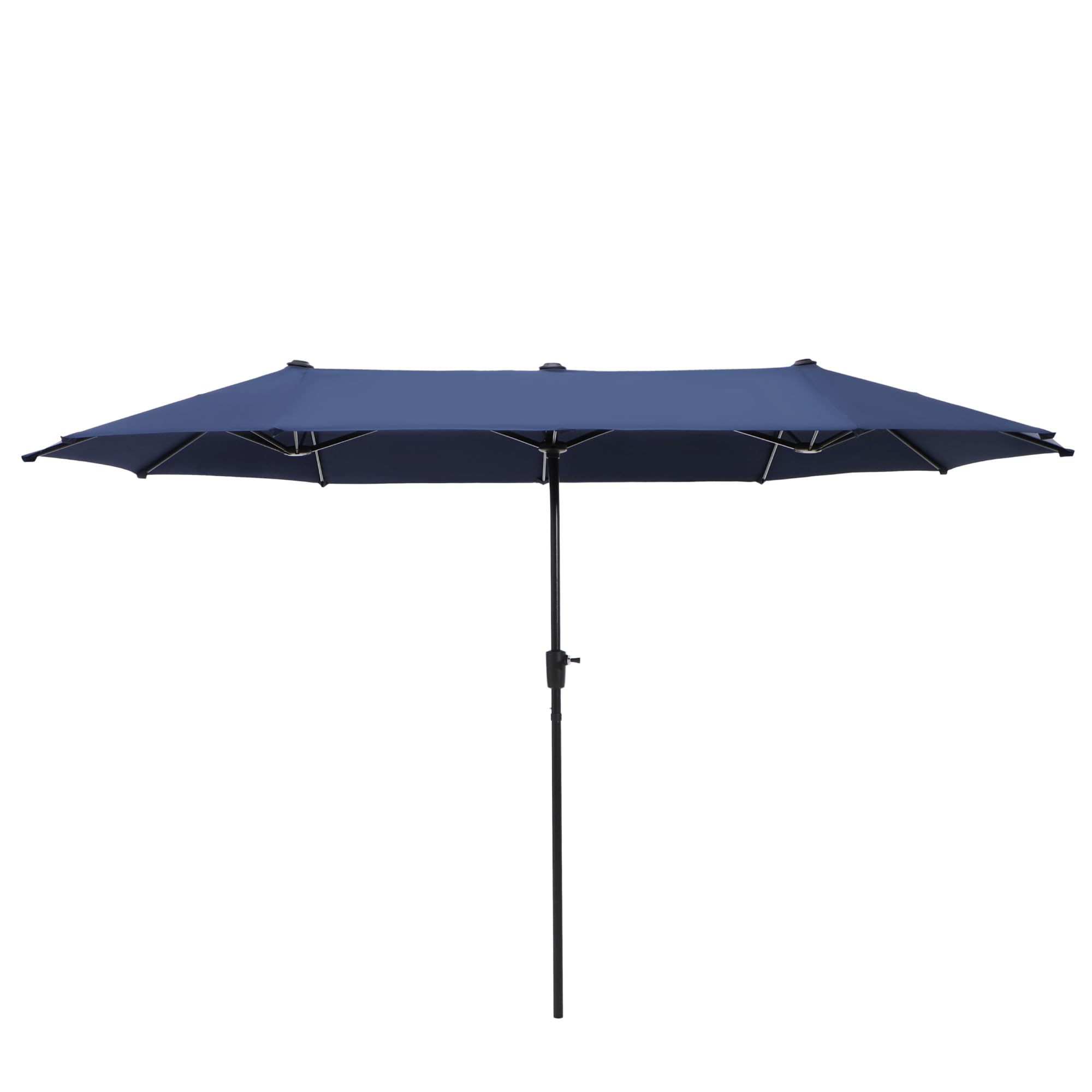 HERA'S PALACE 13 ft Rectangle Patio Umbrellas, Large Outdoor Umbrella with Crank, Powerful UV Protective, Table Umbrella Outdoor Patio for Backyard, Pool, Garden, Deck