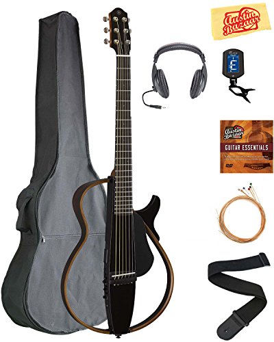 Yamaha SLG200S Steel String Silent Guitar - Trans Black...