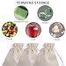 Uponer 30 bolsitas Saco de Yute con cordón Ajustable 13x18cm Bolsas de...