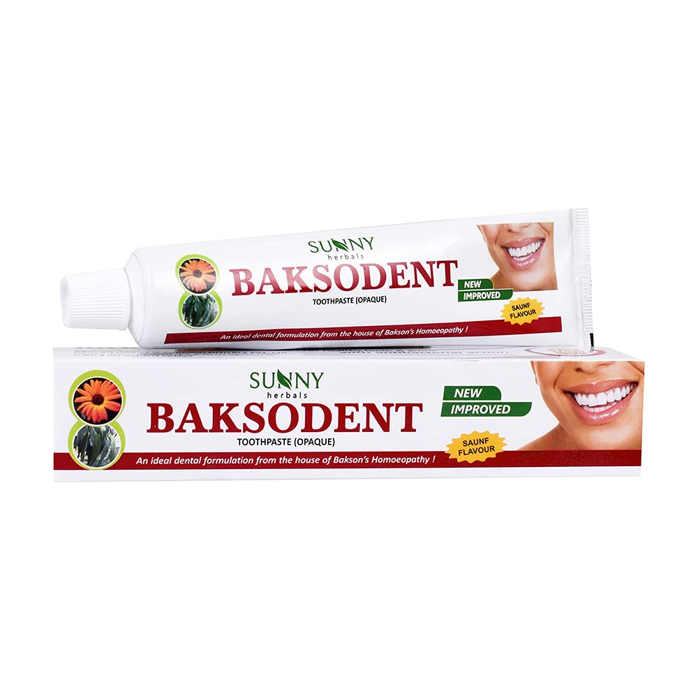 Sunny Baksodent Toothpaste(opaque) For Healthy Teeth & Gums With Anti-Bacterial Action | Provides Protection from Bleeding Gums & Bad Breath | Gumcare & Germicheck With Saunf Flavor Formula (100gm*2) (B09FT27R5C) Amazon Price History, Amazon Price Tracker