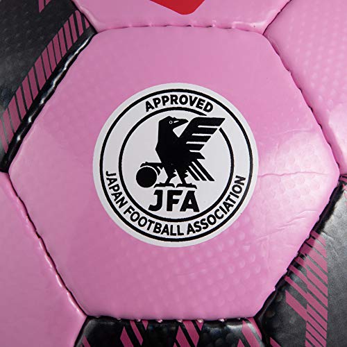 【Amazon.co.jp 限定】 ミカサ(MIKASA) サッカーボール 5号球 検定球 MIFoA(ミフォア) 一般・大学・高校・中学 ピンク×ブラック FT501B-PBK 6枚目