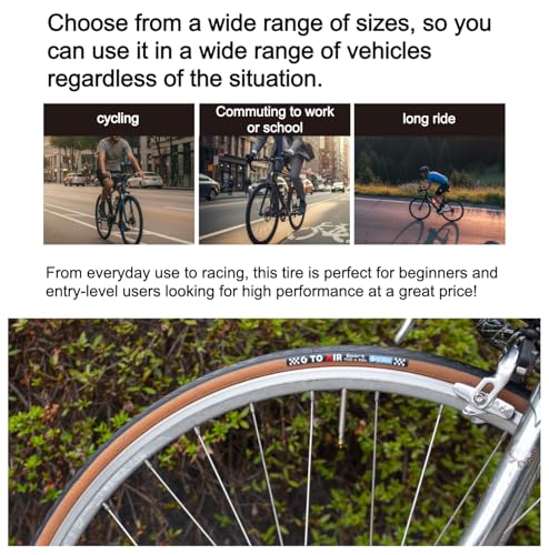 Image of GORIX Road Bike Tire 700x23C 25c 28C 32c 35c Cycling Bicycle (Gtoair)