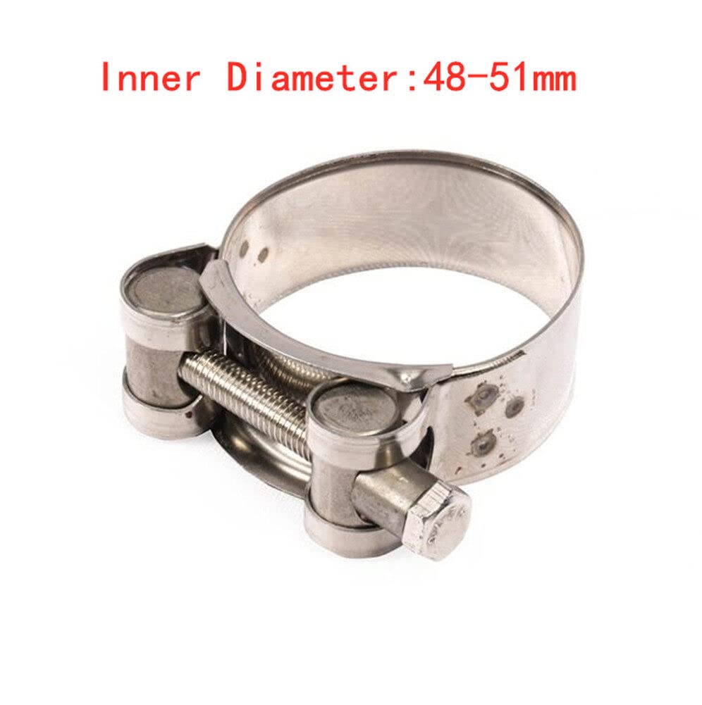 Tubo Di Scarico Moto Regolabile 48-51mm In Acciaio Inox - Con Silenziatore Per R1150R, R1150GS, CB400 | Design Alla Moda - Foto 9