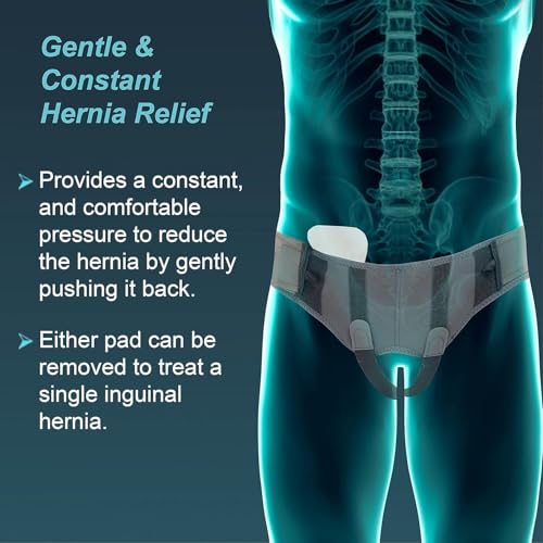 Faja para Hernia, Gris, Talla Pequeña (28-34) miniatura 2