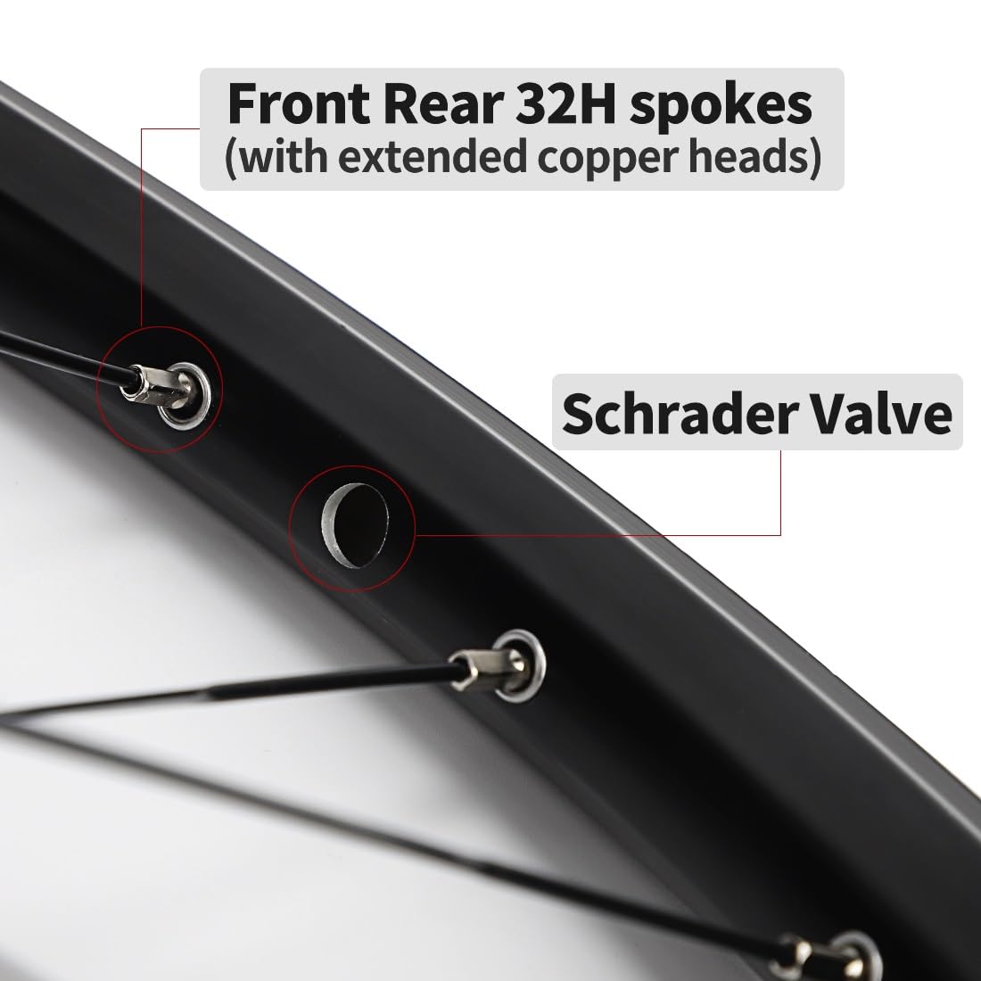 Ruote per mountain bike da 26", 27,5" e 29", ruote MTB a sgancio rapido, freno a disco, cerchio in lega di alluminio ultraleggero, set di ruote anteriori e posteriori da 32 fori, 120 clic, per casset