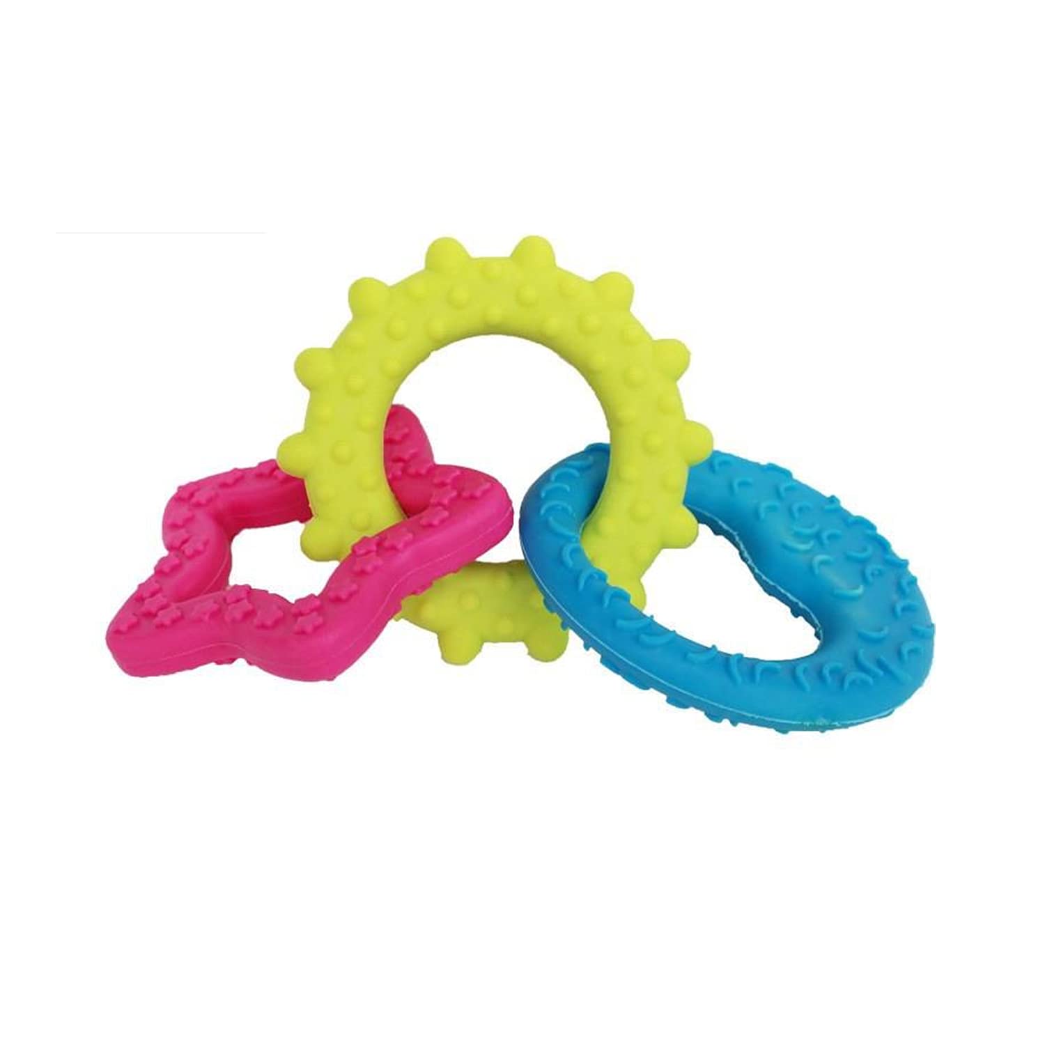 emily pets Dog Toys Gift Box for Puppies and Small Breeds Chew Toys Interactive Toys Durable Rubber and Toys Treat Dispensing Toy Rugby Ball Toy Combo (Multicolor, Pack 2) (B09HCL8XR3) Amazon Price History, Amazon Price Tracker