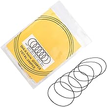 Airshi Watch Toric Gasket Set, Waterproof Rubber Seal for Watch Repair Workshop, Anneau étanche de 0.5 mm