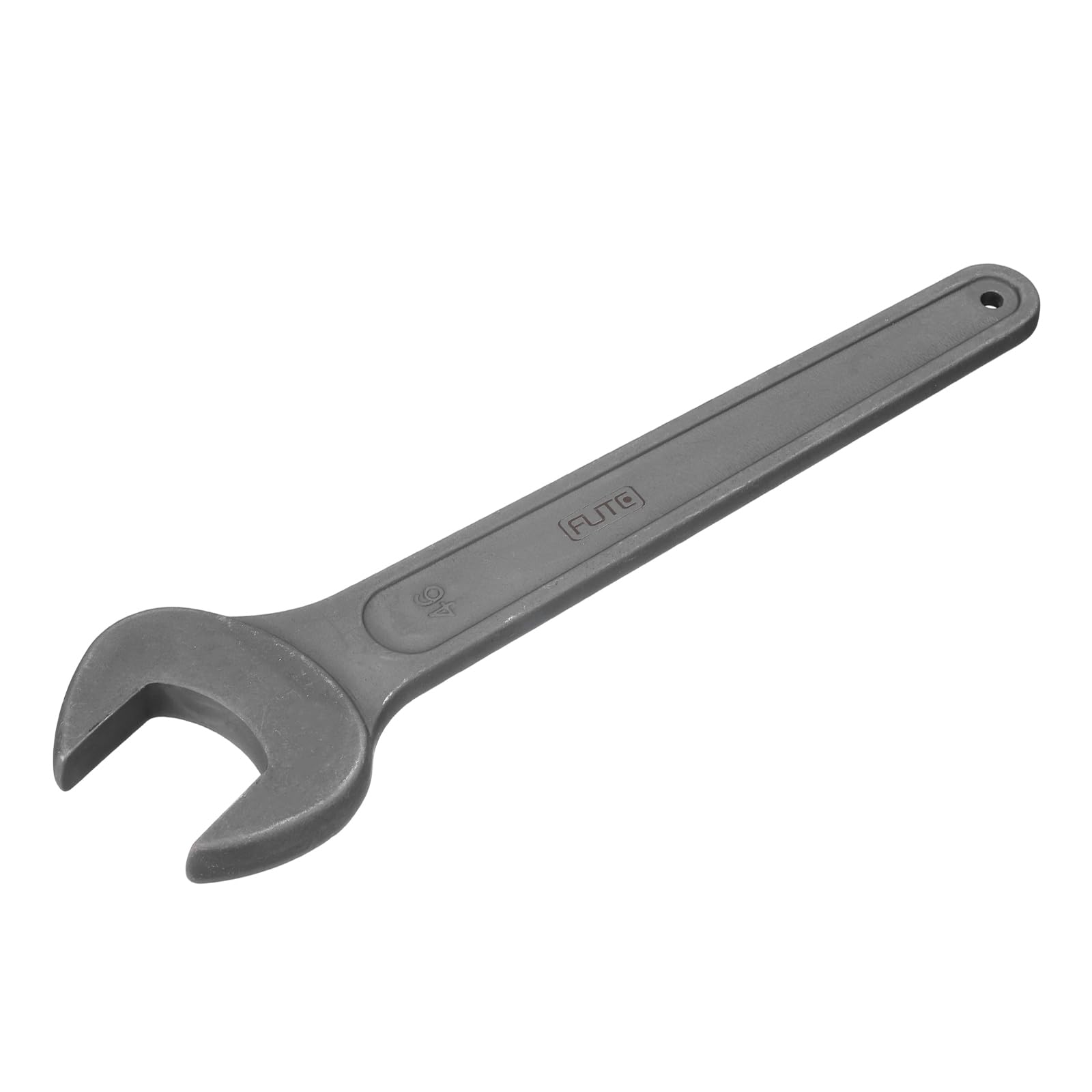 QUARKZMAN Chiave Aperta Singola, 46mm (1 13/16-inch), Chiave Fissa In Acciaio Al Carbonio Rinresistenzato Per Riparazioni Auto E Montaggio Mobili, Grigio