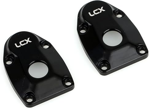 LCX Racing 1/10th RC Crawler Car Portal Axles Cover Plates Portal Housing Portal Axle Cap for Axial SCX10 III AXI03007 Capra UTB10,Upgrades Parts Accessories
