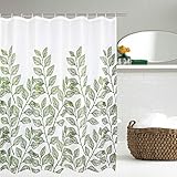 HOCHWERTIGES MATERIAL: Bedruckter Duschvorhang aus 100 % hochwertigem, wasserfestem Oxford Tuch (kräftiges Polyester), hat eine Abmessung von 175 x 178 cm. Mit sensationellem 