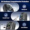 Protector de lente VCR STARTRC para Insta360 X5, protector de lente PC con bloqueo de giro, 2 unidades | Cubierta de lente antirreflejo, protección resistente a arañazos, polvo y caídas, accesorio de cámara compatible con gran angular para Insta360 X5 6
