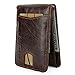 AltomStar High-End Wallet for Men Genuine Cowhide Leather with RFID Blocking (Brown#2)
