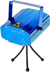 Mini Laser Stage Lighting Projetor Holográfico – Efeitos Profissionais para Sua Festa! Transforme Qualquer Espaço em um Show de Luzes Incrível!