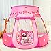 TooyBing Pop Up Princess Tent with Star Light, Toys for 1 2 3 Year Old Girl Birthday Gift, Ball Pit for Baby 12-18 Month, Foldable Kids Play Tent for Toddler 1-3, One Year Old Girl Toy Indoor Outdoor