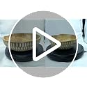 Image of POSHIO Wooden Bowls for Serving Fruit Salad, Set of 2 | Serving Wooden Bowls with Food Grade Coatings | Stylish Irregular Shaped Handcrafted Bowls for Table Decor