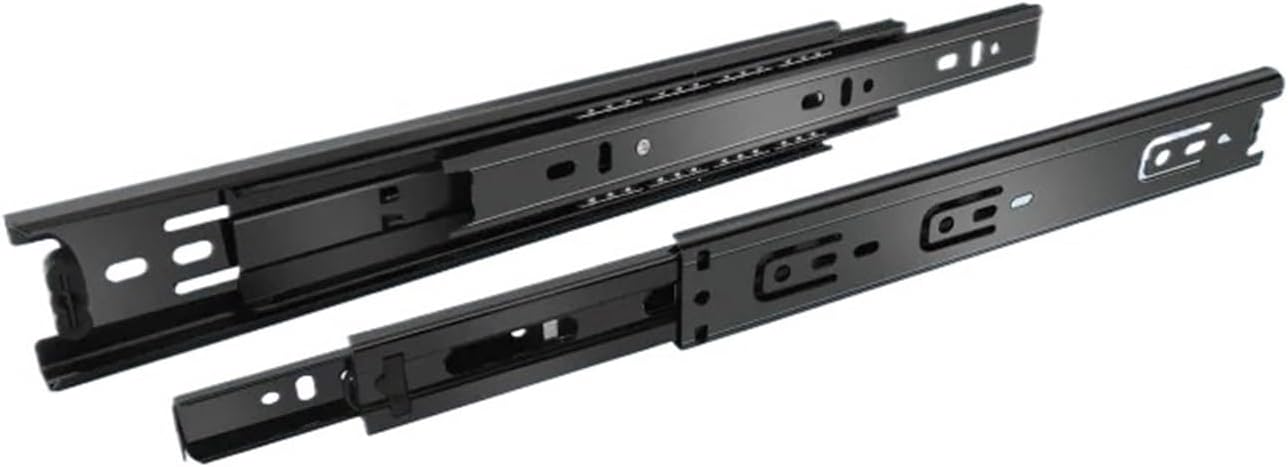 Full Extension Drawer Slides 1Pair 10-22inch Full Extension Drawer Slides Side Mount(22inches 550mm)