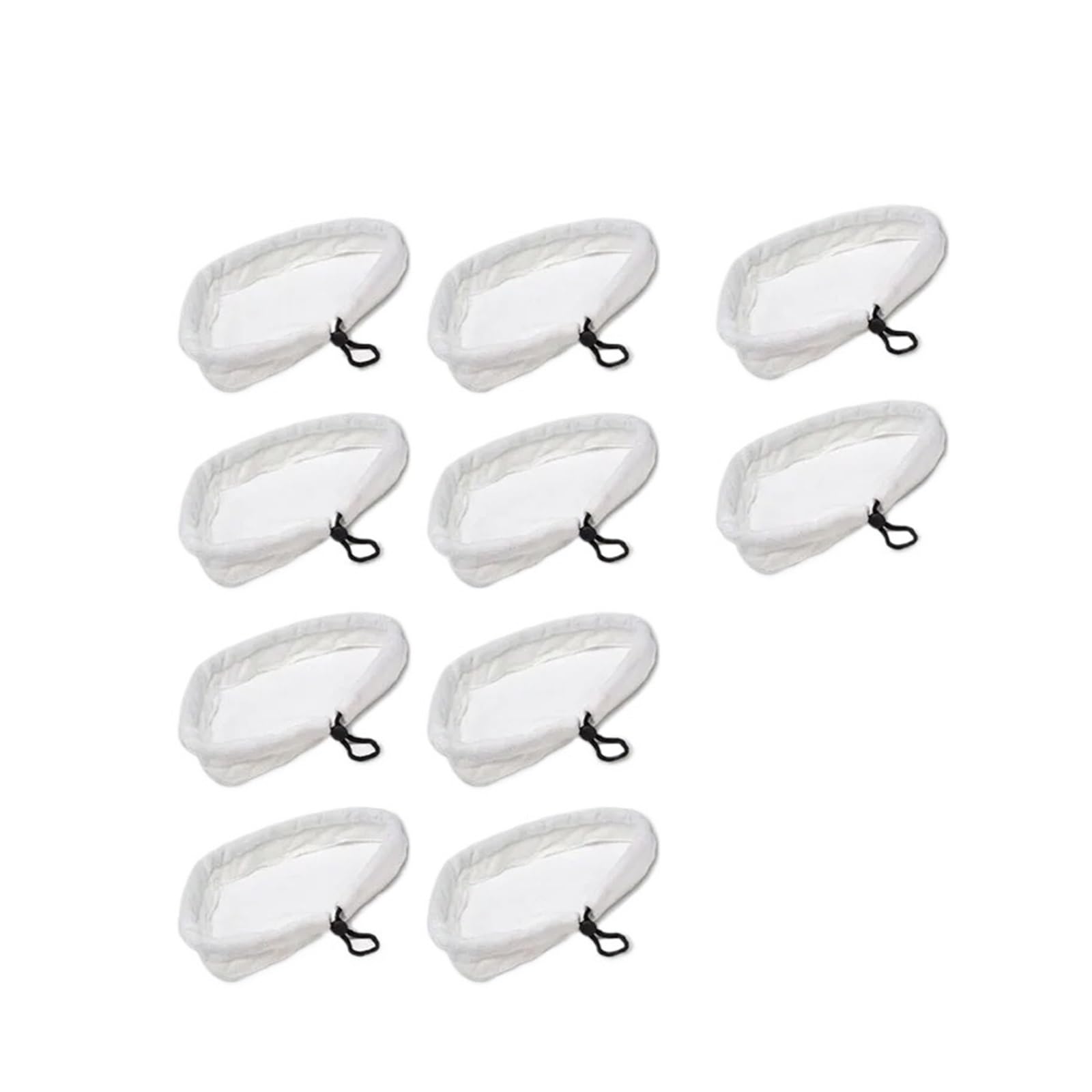 LMRXOFE Steam Mop Pads Replament Pads Acssories,Compatible For Steamboy,X5 H2O S302 S001,Compatible For SKG,1500W Steam Mop(10 PCS)
