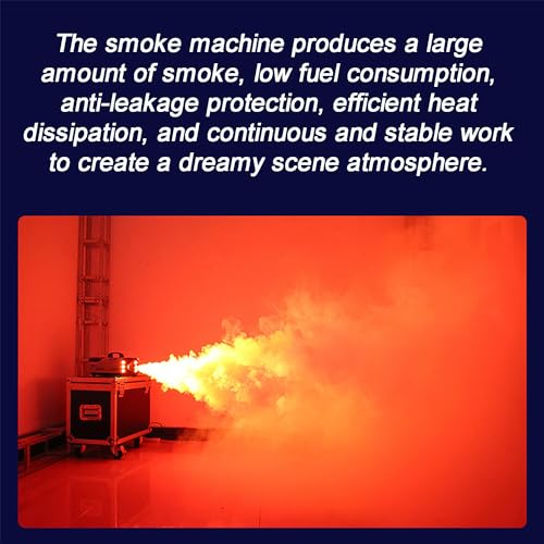 Máquinas de humo TsoLay, máquinas de niebla para escenario de 500 W con control remoto, luces integradas de 7 colores, efectos de destello/estroboscópico/liso/desvanecimiento, ideal para Halloween, fiestas, escenarios, bodas y Navidad miniatura 3