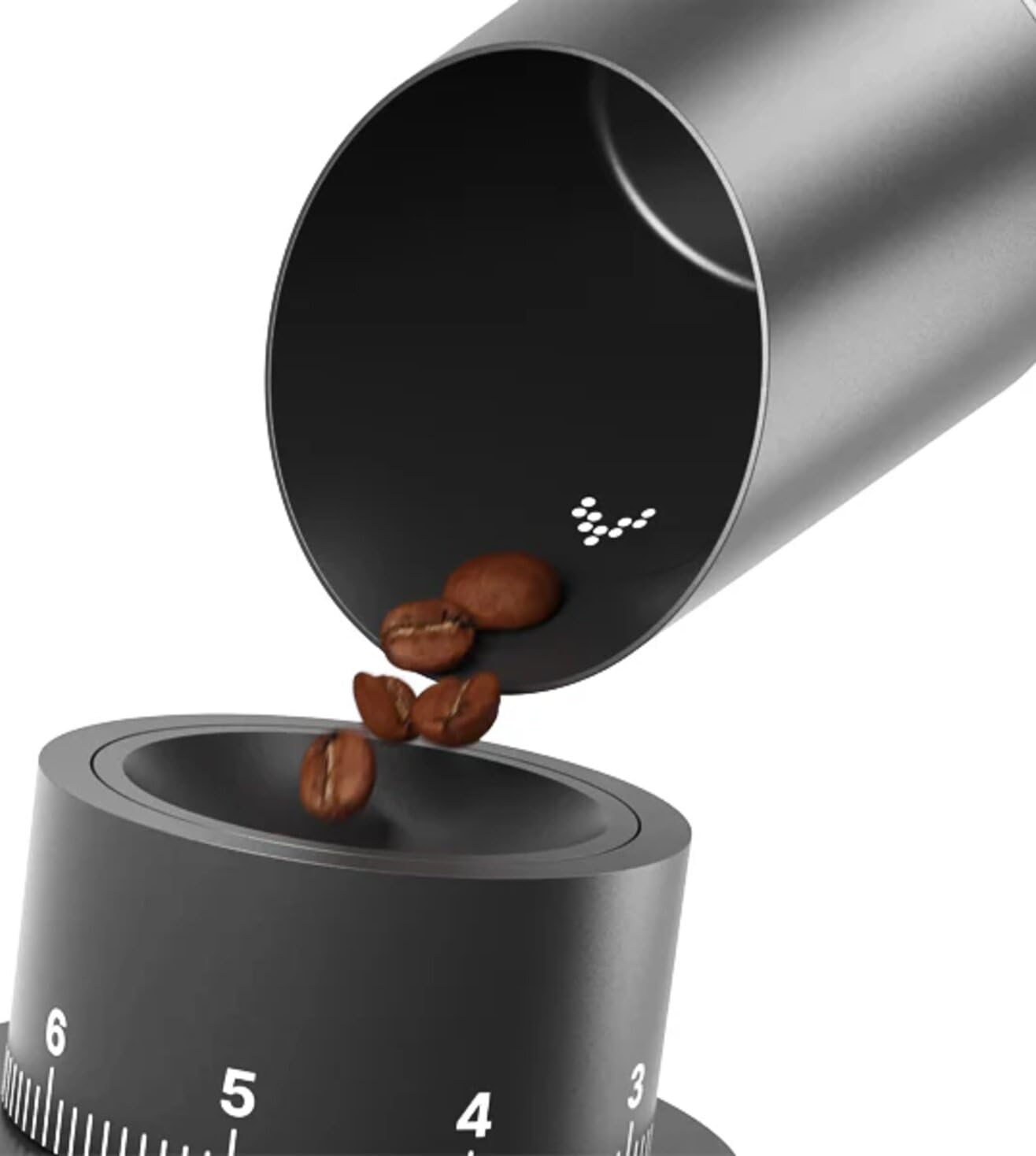 Subminimal Kaffevåg SubScale | Precision Kaffevåg för Espresso & Pour-Over | Kompakt Digital Vågsensor med Direkt Respons | Minimalistisk Design för Barista & Kaffeälskare