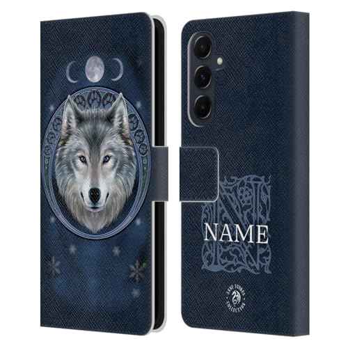 Coque antichoc Samsung Galaxy A55 5G Anne Stokes étui cuir contre rayures