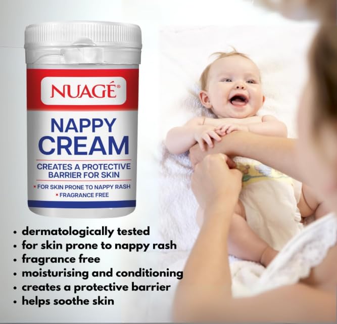 Blue Finch 125g Baby Nappy Cream 125g x1 Pack, Fragrance Free Barrier Cream for Skin Prone to Nappy Rash - Image 2