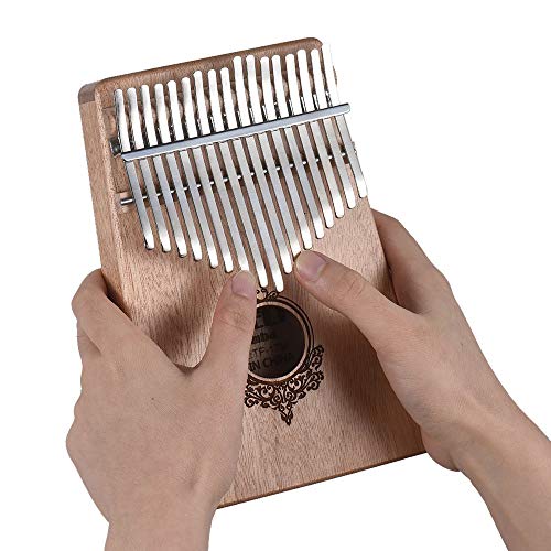 TREELF 17 touches Kalimba en bois – Instrument de musique – Cadeau pour les amateurs de kalimba et les débutants… - Les Beatles, Paul McCartney, John Lennon, RIngo Starr, George Harrison TREELF 17 touches Kalimba en bois - Instrument de musique - Cadeau pour les amateurs de kalimba et les débutants… – Image 5