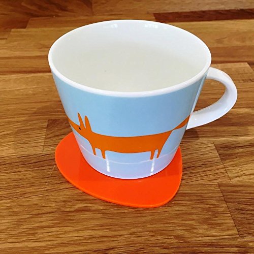Super Cool Creations Coasters - Pebble Shaped - Orange - 4 Set - Image 2