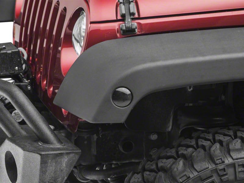 Raxiom Axial Series LED Side Marker Lights; Smoked Compatible for 07-18 Jeep Wrangler JK