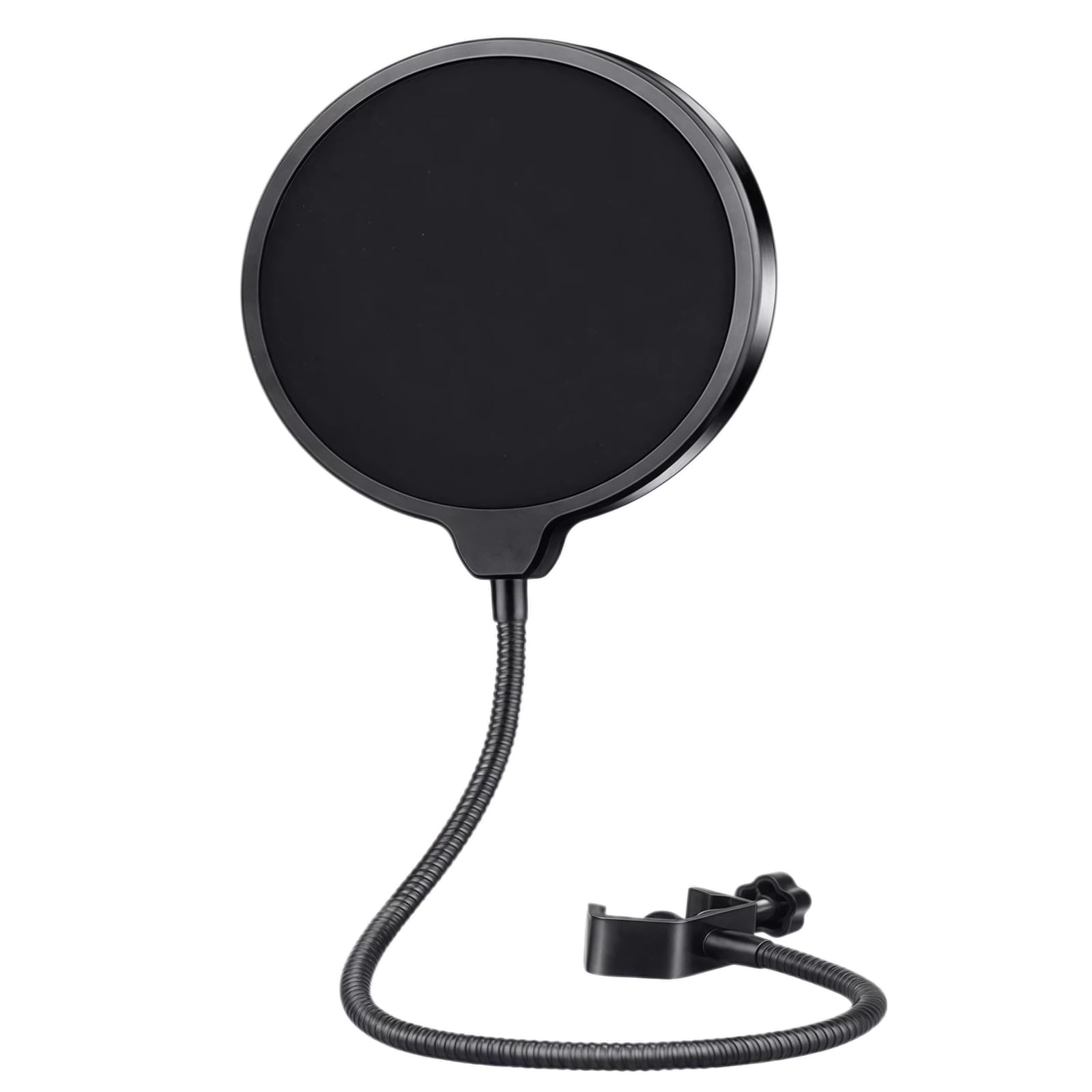 Microphone Filtre Anti-Pop, Pour Microphone Avec Bouclier Isolation Micro Et Filtre Micro Double Couche, Anti Pop Et Bonnette Micro Pour Enregistrement Vocal Podcast Chant Et Création Audio