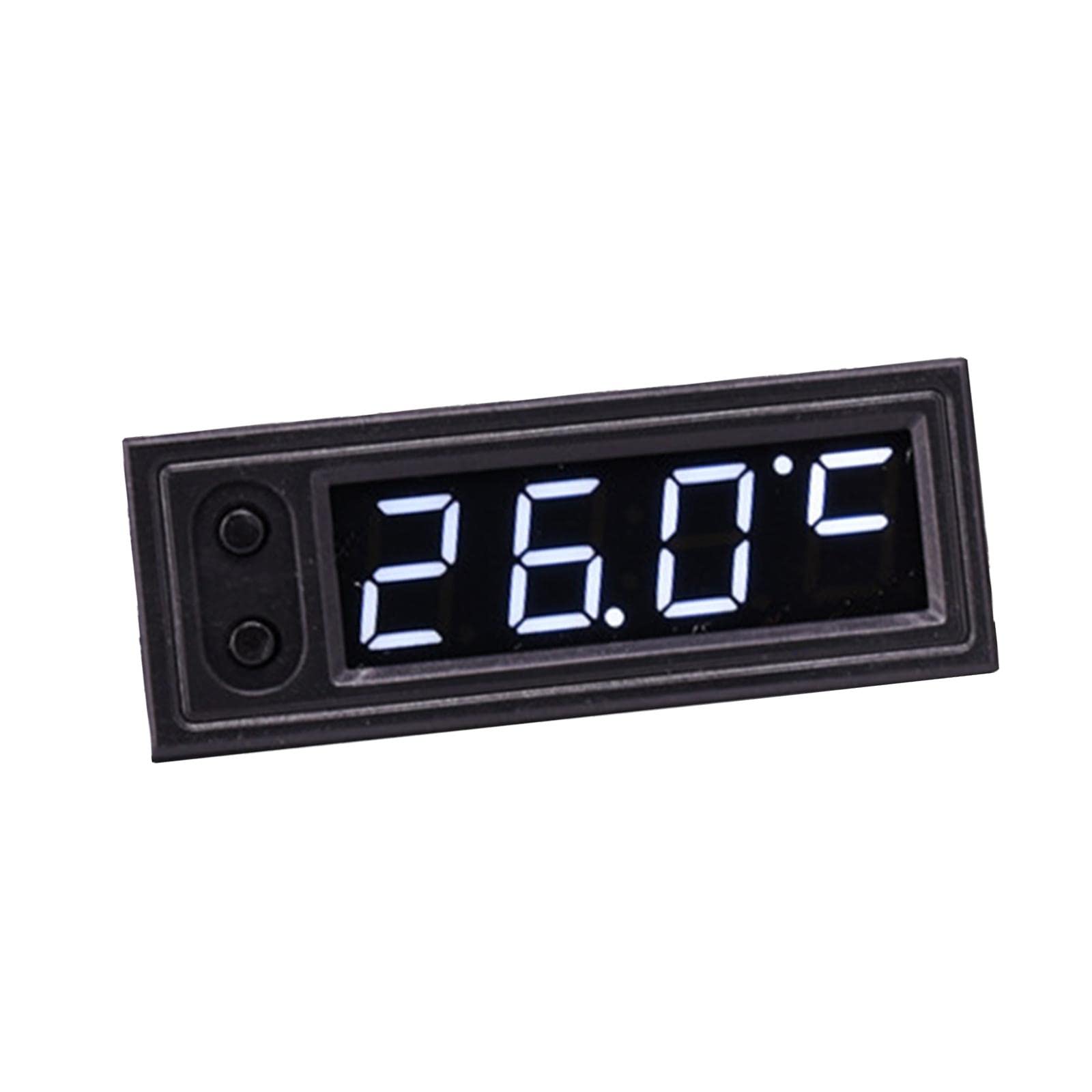 Car Clock Voltmeter Thermometer Durable Universal Accessories White| Vehicle Electronics & GPS | Car Electronics Accessories-image-17
