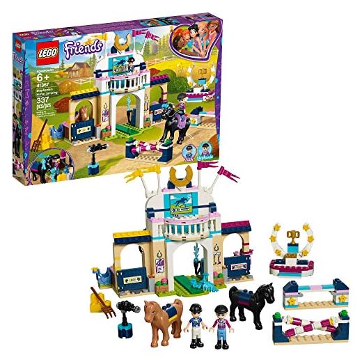 LEGO Friends Stephanie’s Horse Jumping 41367 Building Kit (337 Pieces)