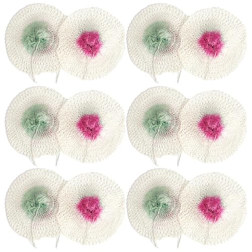 OFFSCH 12 Camisas para Lámparas de Queroseno y Gas de Rayón Doble Cabeza Tamaño Estándar Paquete de 12 Mantos de Linterna para Camping y Senderismo Reemplazo Duradero para