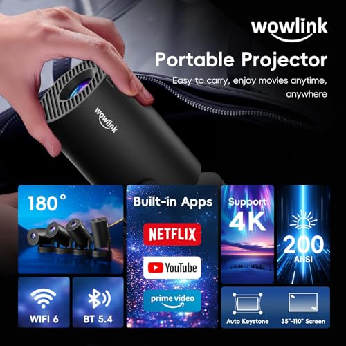 Wowlink W210 portable projector の商品画像 1