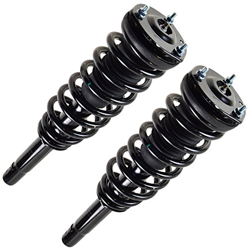 Image of TRQ Strut Shock & Spring Front Pair Kit Set of 2 LH Left RH Right for Milan Fusion
