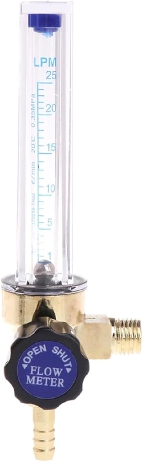 1pc Argon/CO2 Mig Tig- Flow Meter Gas Regulator Gauge Welding Weld Measuring Range 0-25MPa Professional Gas Regulator