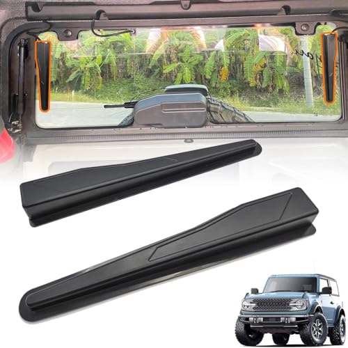 Tänzedzm 2PCS Rear Window Heater Trim,Protective Cover Rear Defogger Guards Compatible with Ford Bronco 2021 2022 2/4 Door