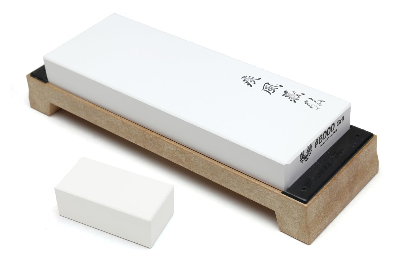 Yoshihiro Professional Grade Toishi Japanese Whetstone Knife Sharpener Water Stones (#8000 grit)