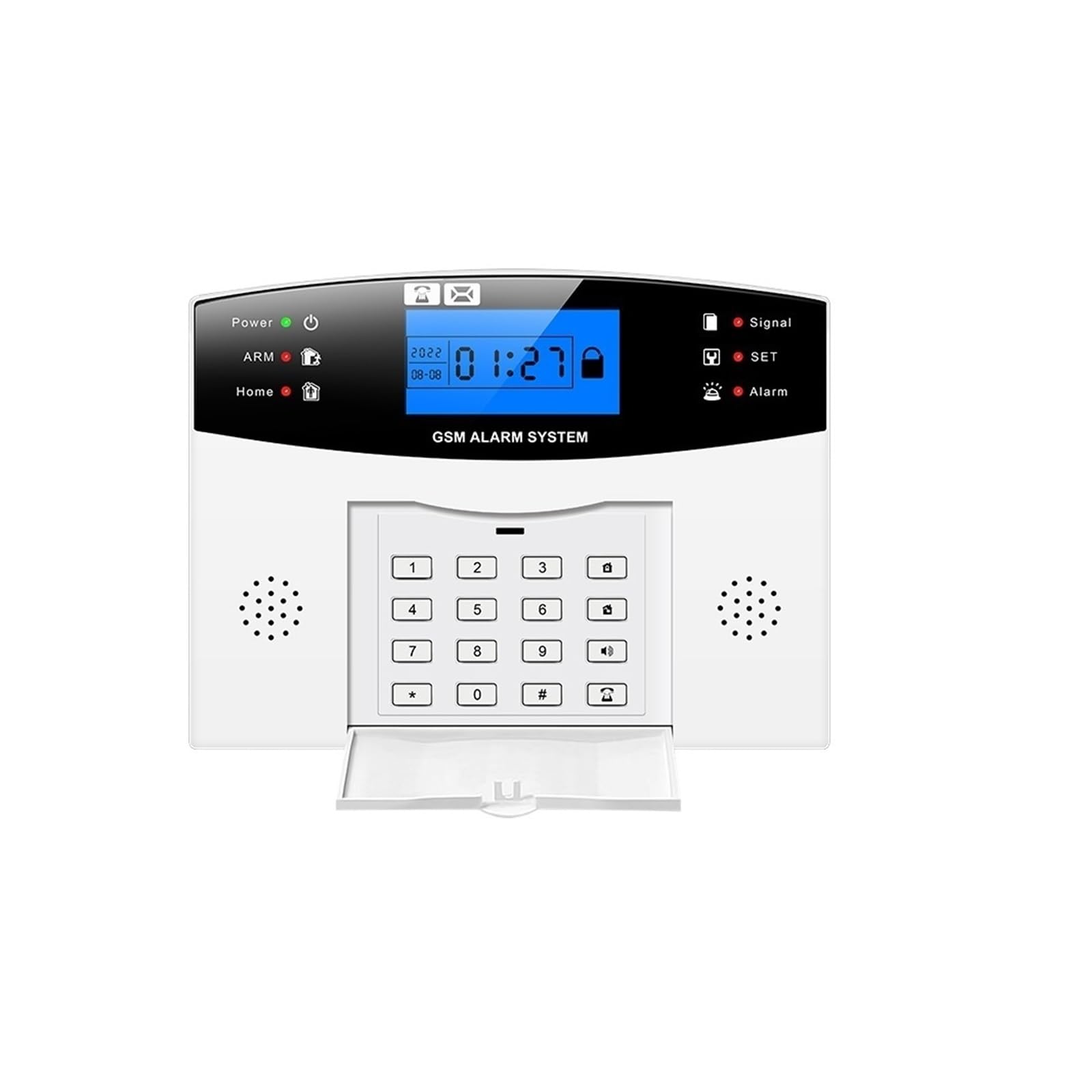 Tuya Smart Home Alarm Residential Wireless House WIFI Anti -theft Systems Security Remote Monitoring(B)