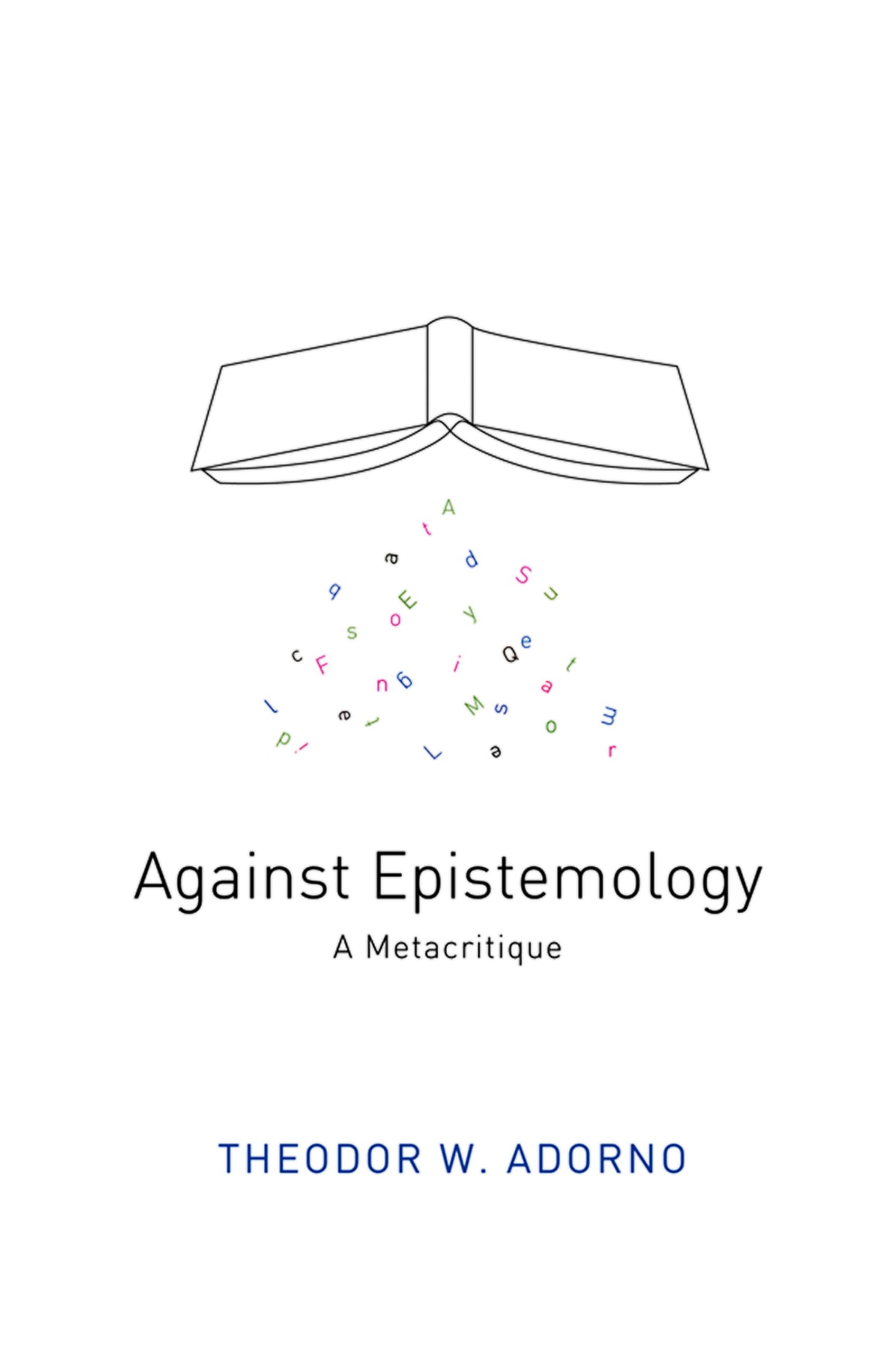 Against Epistemology – A Metacritique Adorno Paperback Polity Press