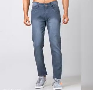 Men’s Slim Fit Jeans | Stretchable Jeans for Men |Casual Cotton Blend Pants with Classic 5-Pocket Style Price In India