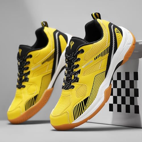 Men's Pickleball Shoes | Table Tennis & Squash Court Sneakers | Strong Support & Shock Absorption | All-Court Comfort4