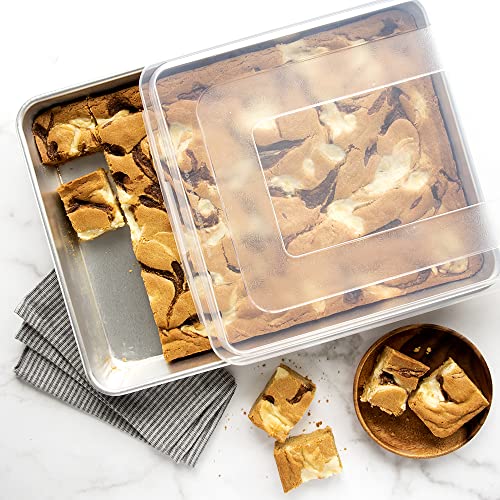 Nordic Ware Natural High Sided Sheet Cake Pan, Silver #TOP1