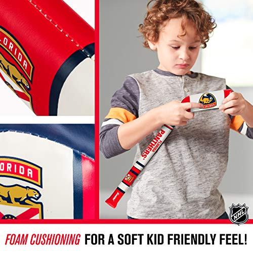 Image of Franklin Sports NHL Team Mini Soft Hockey Stick Set - NHL Team Soft Foam Mini Hockey Stick and Ball - Great Toy for Kids
