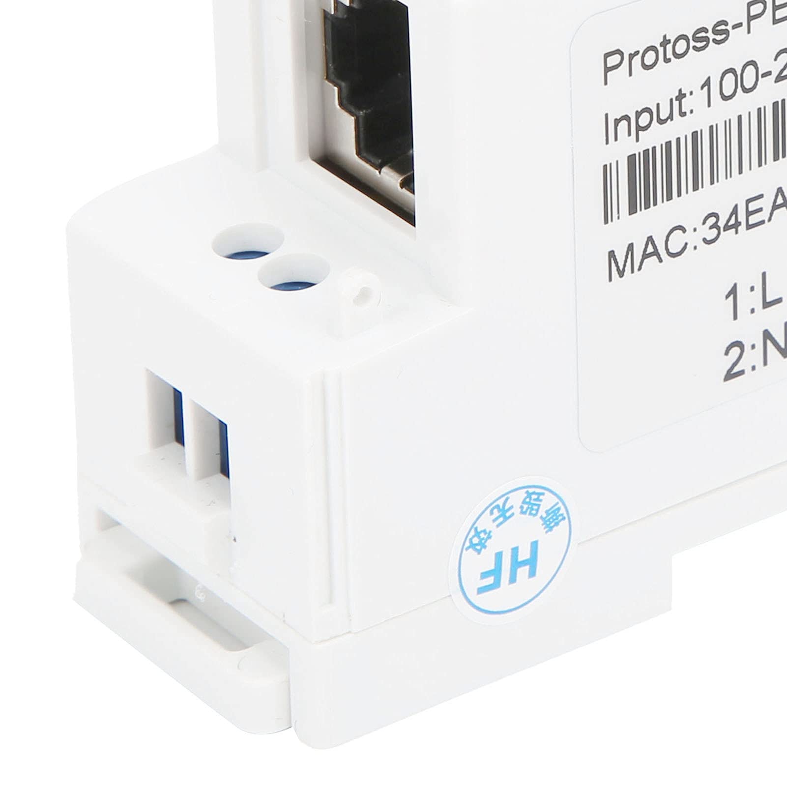 Montaje en riel de RS485 a Servidor Serie Ethernet PE11‑H Enrutador de Servidor Serie RS485 a Ethernet 100-240 V CA PE11-H para FreeRTOS