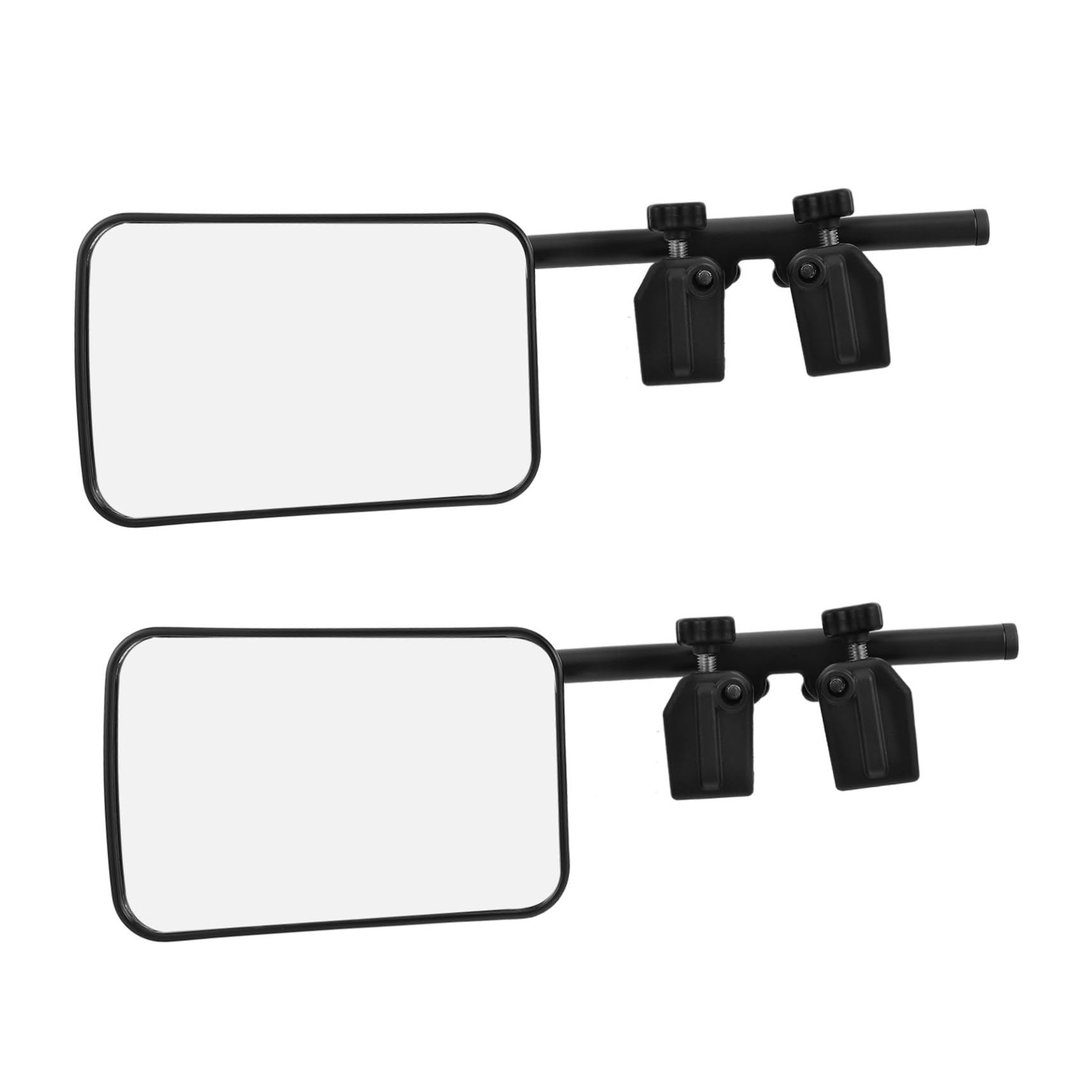 Amosfun 2piezas Espejo Retrovisor De Camioneta Clip Para Extensiones De Espejo Gran Angular Para Coche Remolque Seguro Uso Camiones y Autocaravanas