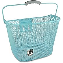 Bicycle Basket with Quick Release Universal Bracket, Front Quick Release Basket, Removable, Wire Mesh Bicycle Basket, by BIRIA