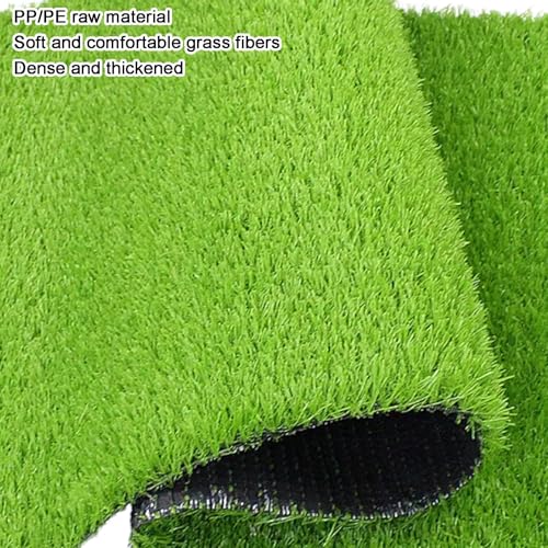 Erba Sintetica Adatta agli Animali Domestici, Altezza del Pelo 3 cm - Tappeto in Erba Sintetica per Interni/Esterni con Fori di drenaggio 50x200 cm (19,7x78,7 Pollici) - per Cani e Gatti